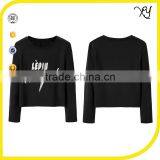 Custom Thin Cotton t Shirt Design Wholesale T-shirts Crop Top Women thumbnail-2