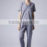 Dot All Over Printed Cotton Pyjamas Women