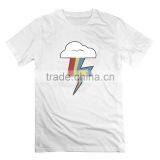 Custom 100% Cotton Simple Rubber Printed T Shirts thumbnail-3