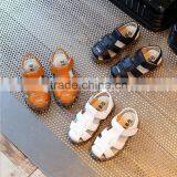 S16882A Wholesale 2017 Leather Boys Sandals thumbnail-1