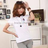 210 Grams Fabric Weight and Short Sleeve Sleeve Style Ladies Pique Polo Shirts thumbnail-5