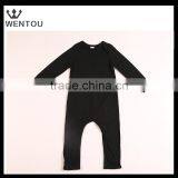 Wholesale Monogrammed Solid Color Baby Onesie thumbnail-6