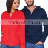 Next Level Apparel Unisex Sueded Full-Zip Hoody - Made From 60% Combed Ring-spun Cotton and 40% Polyester Sueded Jersey. thumbnail-1