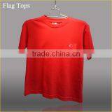 Wholesale 2016 Summer National Flag Design Tops Turkish Pattern T-shirt for Arab Child Boys Flag T-shirt Custom thumbnail-1