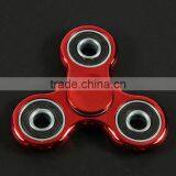 Electroplated Metal Color Fingertips Gyro Toys Finger Decompression Triangle Gyro Manufacturers thumbnail-5