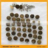 Antique Brass High Quality Metal Jeans Buttons For Jeans thumbnail-1
