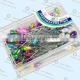 White Pearl Head Pins thumbnail-1