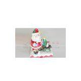 KH SH-0012 Polymer Clay Dough Christmas Santa for Stereo Display Decoration
