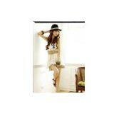 Korean Hot Style Womens Fashion Dress,Chiffon Tube Dress thumbnail-1