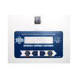Thin Flexible PET Membrane Switch Keyboard With Transparent Window