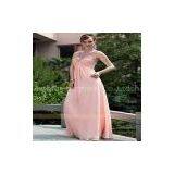 Floor Length off Shoulder Beaded Sparkly Prom Dresses thumbnail-3