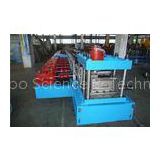 5mm Thickness Cold Roll Forming Machine For Guard Rail Post Gear Box Driving