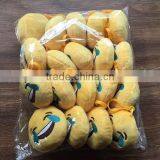 New Design Cheap Cute Different Emotion Stuffed Plush Emoji Keychain thumbnail-6