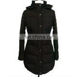 100% Polyester Women Winter Warm Quilted New Down Coat