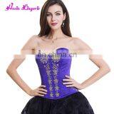 Women Sexy 10 Fish Boned Training Palace Halloween Best Waist Training Corset thumbnail-1
