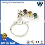 High Quality Metal Material Lip Balm Keychain for Sales