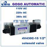 Air Compressor Solenoid Valve 4V430C-15 thumbnail-2
