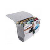 Orange Color Brand New Large Capacity Hanging Sofa Bed Felt Storage Bag thumbnail-4