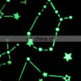 China Wholesale Custom Super Soft Fluffy Coral Fleece Star Printed Blanket Glow in the Dark Throw Blankets for Winter thumbnail-2