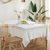 Vintage Lace Wedding Table Cloth Wholesale Luxury Custom White Table Cloth thumbnail-3
