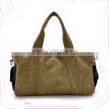 2016 Wholesale Large Capacity Unisex Leisure Canvas Travel Bag Backpack Shoulder Messenger Bag thumbnail-2