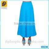 Custom Wholesale Casual Wide-leg Silk-crepe Trousers for Lady thumbnail-3