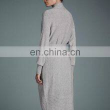 Lady Fashion Cashmere Knitted Robe Wholesale Women's Robe thumbnail-2