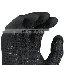Industrial Nitrile Worker Coated Knit Wrist Cuff Nitrile Coated Factory Construction Building Worker Gloves thumbnail-4