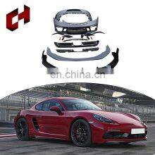 CH Custom Best Fitment Front Bumper Trunk Wing Spoiler Led Tail Lights Bodykit Part For Porsche 718 2016-2018 to GTS thumbnail-3