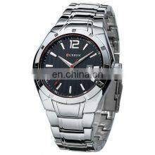 Curren Watch 8103 Fashion Brand Stainless Steel Back Water Resistant Quartz Analog Mens Watch Business Watch Relogio Masculino thumbnail-5