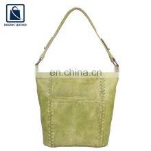 Anthracite Fitting Zipper Closure Type Luxury and Modern Design Fashion Designer Women Genuine Leather Shopper Shopping Bag thumbnail-2