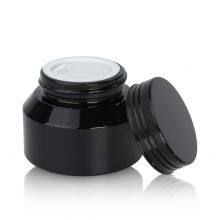 15g Black Eye Cream Bottle Spot Wholesale Cosmetics Glass Subpacking Set 50g Diagonal Shoulder Cream Bottle Finished Product thumbnail-5