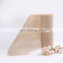 Good Price Bleached Plastic Raw Material Wicker Rattan Roll Synthetic Rattan Cane Webbing