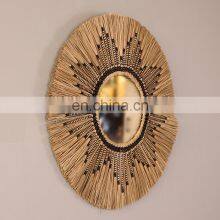 Best Price In Bulk Seagrass Mirror Decorative Wall Mirror Hot Selling Decor Art Decor Manufacturer Vietnam Supplier thumbnail-3