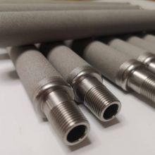 Sintered titanium rod filter for air filtration