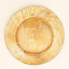 Домашная посуда. Круглый кристаллический подложный тарелок thumbnail-3