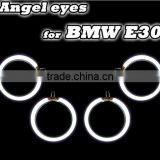 2015 best selling LED Auto Lamp for BMW E30 E32 E34 Car CCFL Angel Eyes Super Bright LED Car Light