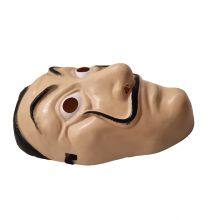 Salvador Dali Mask Halloween Party Movie Money Heist Thief Robber Cosplay Props Plastic Face Masks thumbnail-2