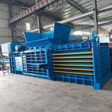 Waste Carton Compress Plastic Cardboard Waste Paper Cardboard Horizontal Baler Machine thumbnail-1