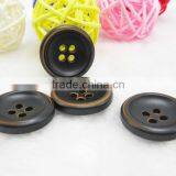 Sedex Audited Factory 2 Pillar Burnt Rim Polyester Button, Resin Button thumbnail-4