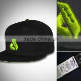 Custom Flat Brim Embroidery Snapback Cap/Hat thumbnail-4