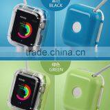 Clear Cover Case Protecter PC Charging Protecter Film for Apple Watch For Iwatch 38mm 42mm MT-4328 thumbnail-6