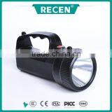 IP65 5w Portable Rechargeable High Power Led Searchlight