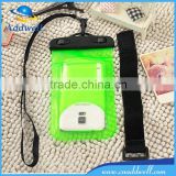 Outdoor touch screen waterproof cellphone bag with arm band