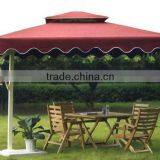 Red Outdoor Hanging Parasol Garden Hanging Parasol Patio Hanging Parasol