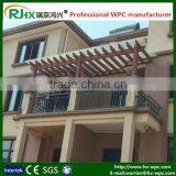 High Quality and Good Price Modern Garden Pergola With Wood-composite Deck Board
