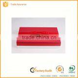 Hard Colorful Paper Cosmetic Gift Set Packaging Box With Lid Bowknot Ribbon Supplier's Choice