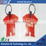 2015 Hot Selling Custom Red Sports Suit Keychain