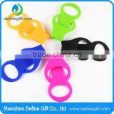 New Style Colorful Foldable Mobile Phone Accessories Silicone Wall Charger Holder thumbnail-1