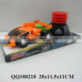Air pressure racing car, plastic car, racing car toy